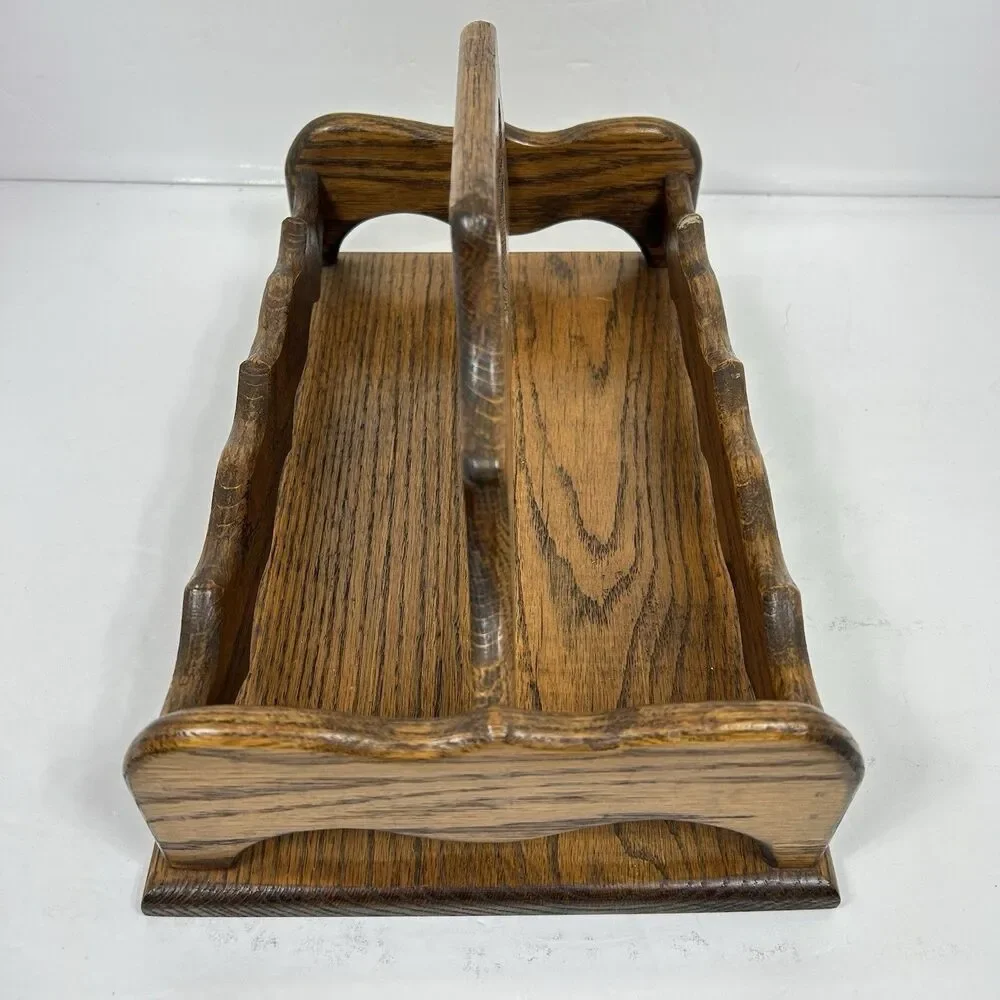 Vintage Wooden Caddy 8